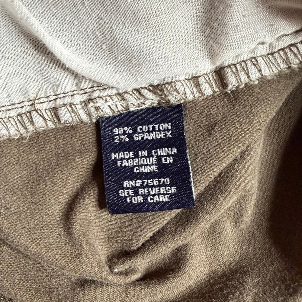 Nickel & Iron Mens Large‎ Jogger Pants Olive Green Khaki Elastic Waist RN75760 View 5